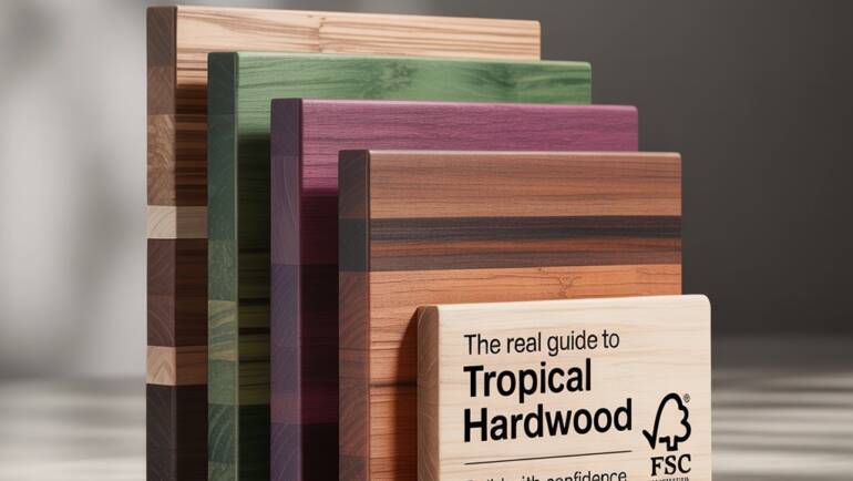 A Beginner’s Guide to Tropical Hardwood Grades, Specs, and Use Cases