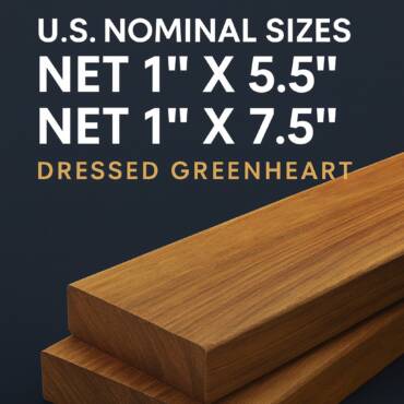 Premium Greenheart Decking Now Available: The Ultimate Solution for High-Performance Marine and Outdoor Construction
