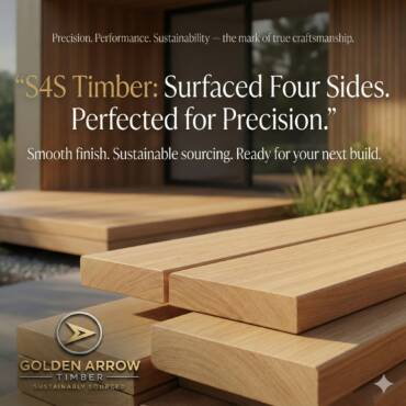 Precision meets natural beauty. S4S timber