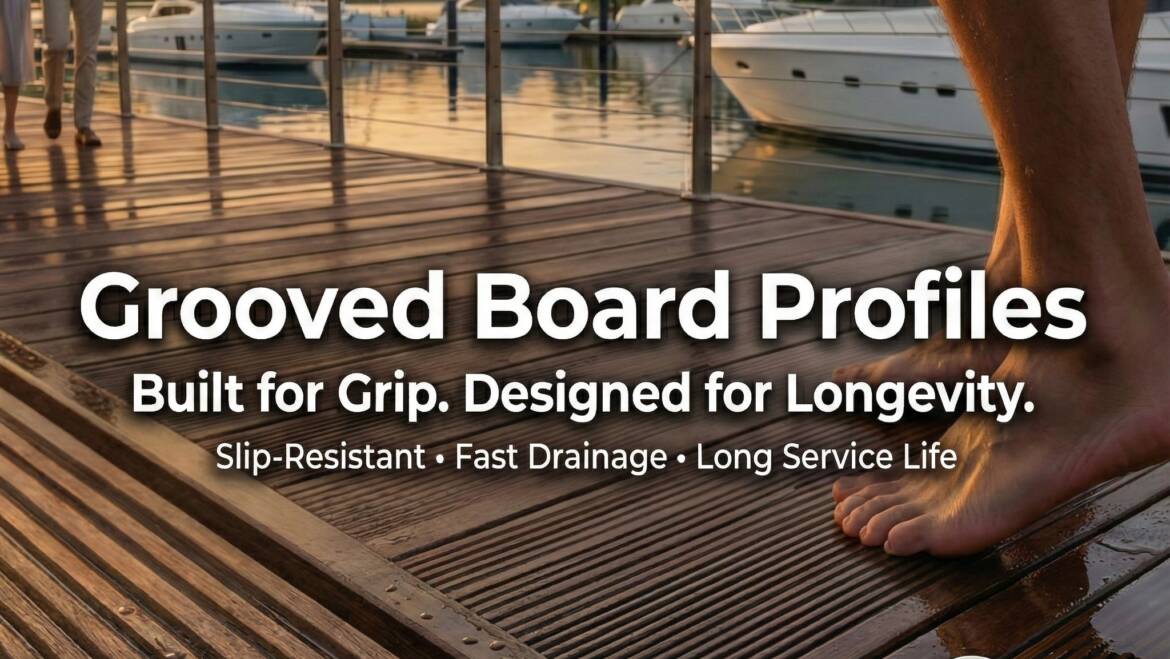 Grooved Board Profiles: Built for Grip, Designed for Longevity